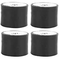 4 PCS Montaje de Aislamiento Cilíndrico Antivibraciones No Tóxico- Soportes de Goma Amortiguador Aislador de Bobina…